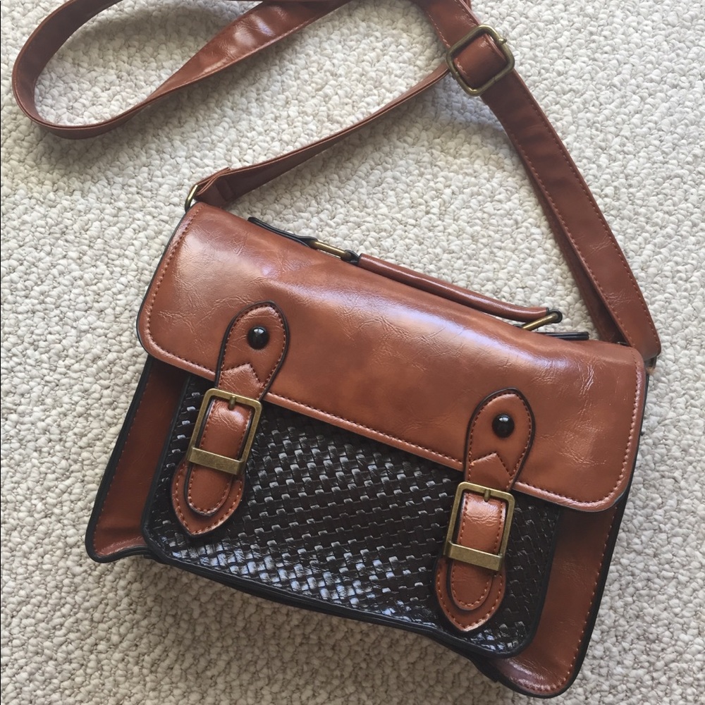 Vintage Brown Leather Purse